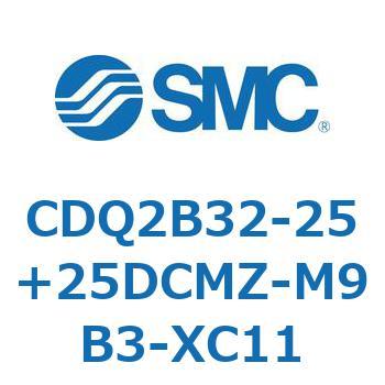 CDQ2B32-25+25DCMZ-M9B3-XC11 ���`�V�����_ CDQ2B32-25 SMC 52316625
