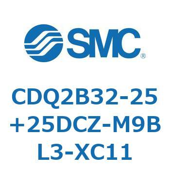 CDQ2B32-25+25DCZ-M9BL3-XC11 `V_ CDQ2B32-25 SMC 52316686