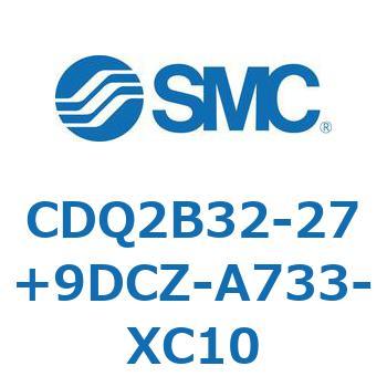 薄形シリンダ CDQ2B32-27 SMC