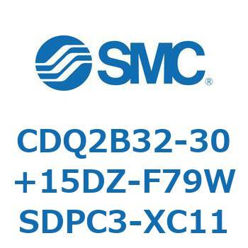薄形シリンダ CDQ2B32-30 SMC