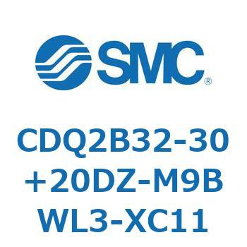 薄形シリンダ CDQ2B32-30 SMC
