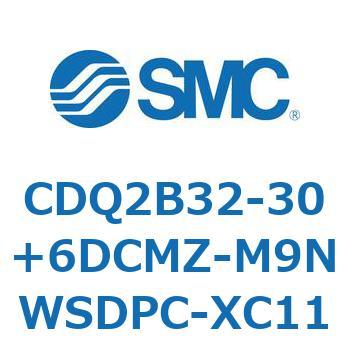 薄形シリンダ CDQ2B32-30 SMC