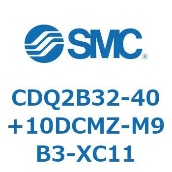 薄形シリンダ CDQ2B32-40 SMC