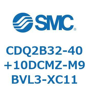 薄形シリンダ CDQ2B32-40 SMC