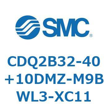 薄形シリンダ CDQ2B32-40 SMC