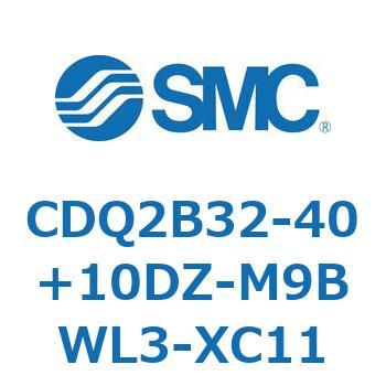 薄形シリンダ CDQ2B32-40 SMC