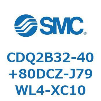 薄形シリンダ CDQ2B32-40 SMC