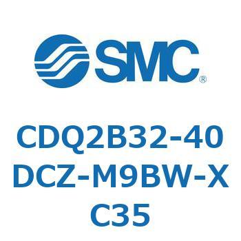 薄形シリンダ CDQ2B32-40 SMC