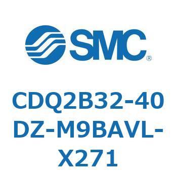 薄形シリンダ CDQ2B32-40 SMC