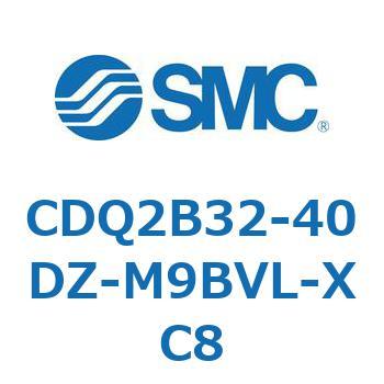 薄形シリンダ CDQ2B32-40 SMC