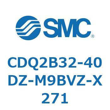 薄形シリンダ CDQ2B32-40 SMC