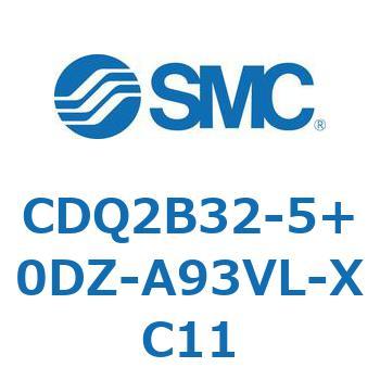 薄形シリンダ CDQ2B32-5 SMC