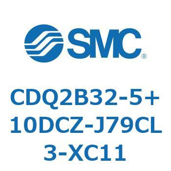 薄形シリンダ CDQ2B32-5 SMC
