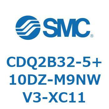 薄形シリンダ CDQ2B32-5 SMC