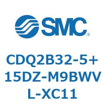 薄形シリンダ CDQ2B32-5 SMC