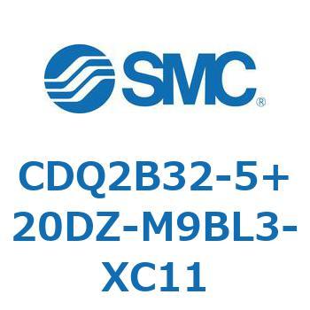 薄形シリンダ CDQ2B32-5 SMC
