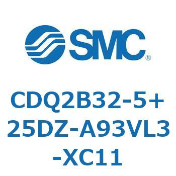 薄形シリンダ CDQ2B32-5 SMC
