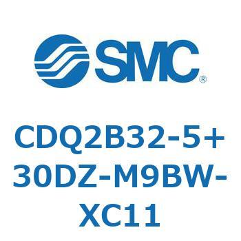 薄形シリンダ CDQ2B32-5 SMC