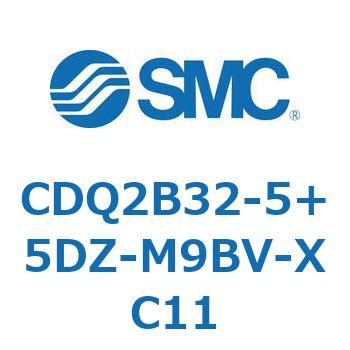 薄形シリンダ CDQ2B32-5 SMC