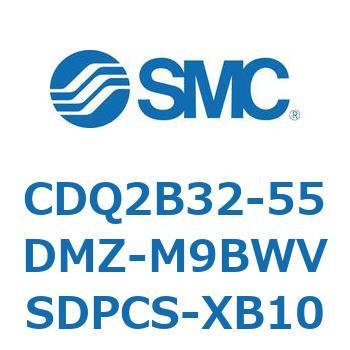 薄形シリンダ CDQ2B32-55 SMC
