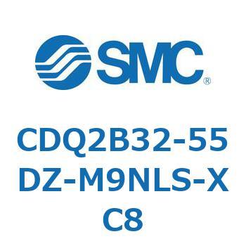 薄形シリンダ CDQ2B32-55 SMC