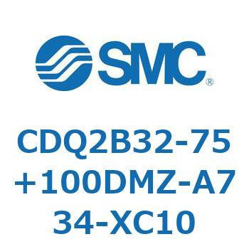 薄形シリンダ CDQ2B32-75 SMC