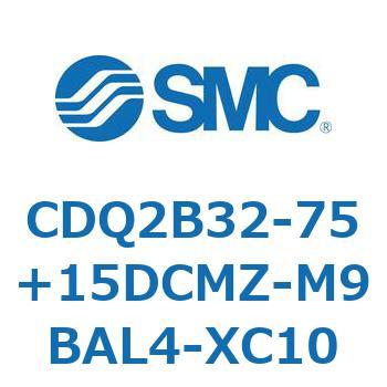 薄形シリンダ CDQ2B32-75 SMC