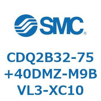 薄形シリンダ CDQ2B32-75 SMC