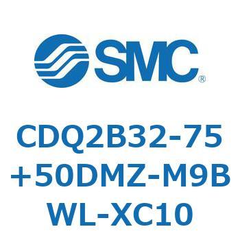 薄形シリンダ CDQ2B32-75 SMC