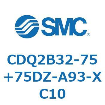 薄形シリンダ CDQ2B32-75 SMC