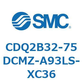 薄形シリンダ CDQ2B32-75 SMC