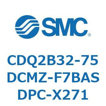 薄形シリンダ CDQ2B32-75 SMC