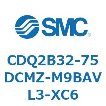 薄形シリンダ CDQ2B32-75 SMC