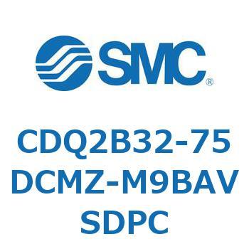 薄形シリンダ CDQ2B32-75 SMC