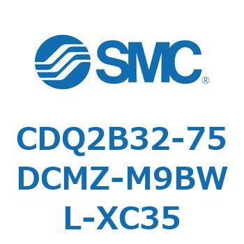 薄形シリンダ CDQ2B32-75 SMC
