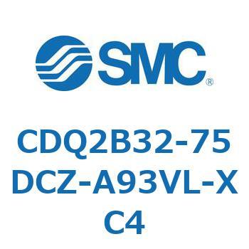 薄形シリンダ CDQ2B32-75 SMC