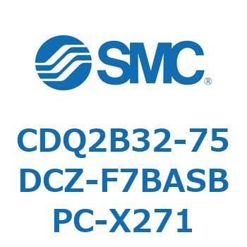 薄形シリンダ CDQ2B32-75 SMC
