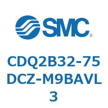 薄形シリンダ CDQ2B32-75 SMC