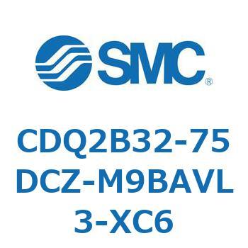 薄形シリンダ CDQ2B32-75 SMC