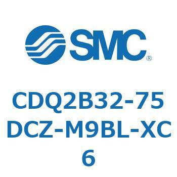 薄形シリンダ CDQ2B32-75 SMC