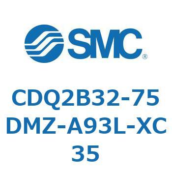薄形シリンダ CDQ2B32-75 SMC