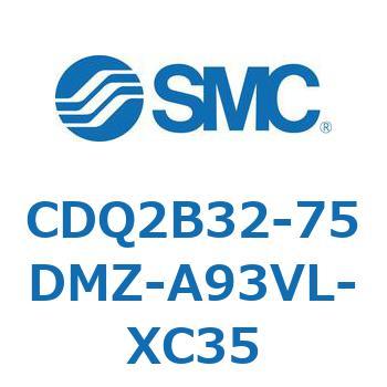 薄形シリンダ CDQ2B32-75 SMC