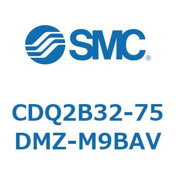 薄形シリンダ CDQ2B32-75 SMC