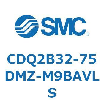 薄形シリンダ CDQ2B32-75 SMC