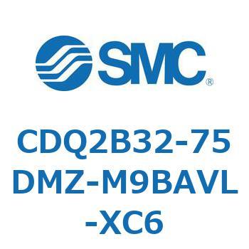 薄形シリンダ CDQ2B32-75 SMC