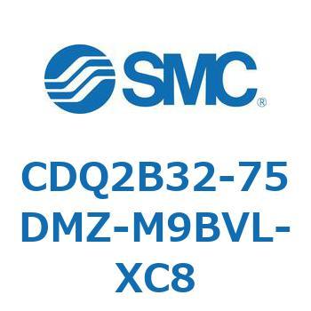 薄形シリンダ CDQ2B32-75 SMC