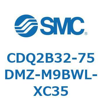 薄形シリンダ CDQ2B32-75 SMC