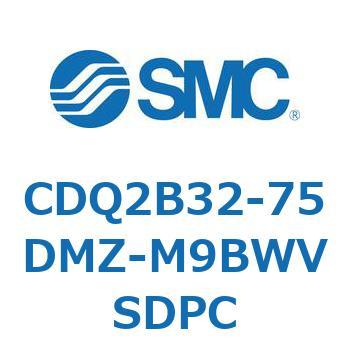 薄形シリンダ CDQ2B32-75 SMC