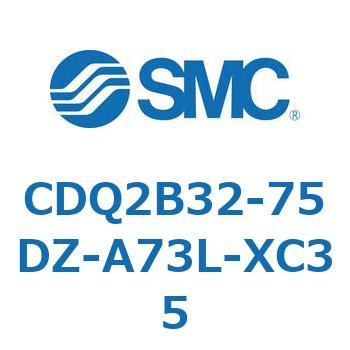 薄形シリンダ CDQ2B32-75 SMC