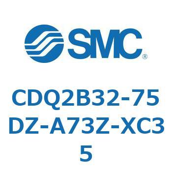 薄形シリンダ CDQ2B32-75 SMC